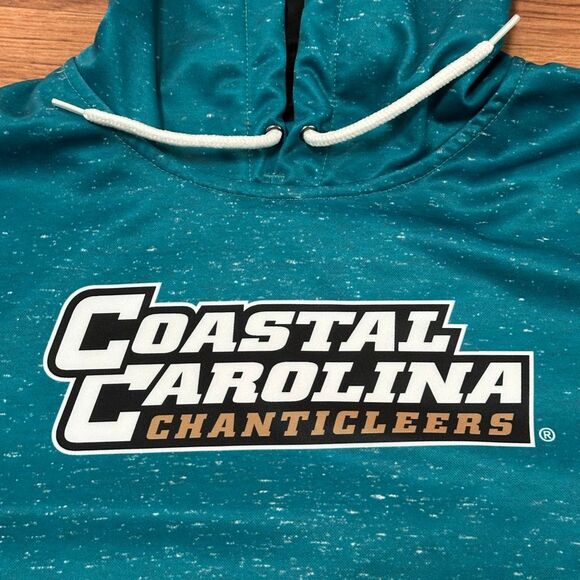 Coastal Carolina Chanticleers University Hoodie Teal | Adult Size XL - Picture 2 of 12